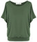 Van Der Rich ® - Oversize T-Shirt mit Fledermausärme - Damen(Khaki, XL)