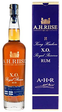 A.H. RIISE - X.O. Kong Haakon Rum Reserve Royal Sp. Edition - 700ml - BOX - DE