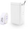 YuLinca D101 Bluetooth Etikettendrucker Mini Tragbares Thermo Beschriftungsgerät mit 10-25 mm Etikettenbreite, kompatibel mit iOS und Android für Heim und Büro (weiß)
