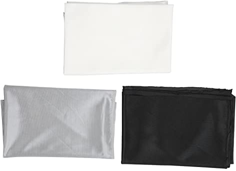Cuifati Lautsprecher-Grill-Tuch, 140 X 91 cm Lautsprecher-Tuch Mesh-Stoff Lautsprecher-Mesh-Tuch Staubdichte Schutzhülle Lautsprecher-Grill(Weiß)