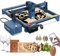 ATOMSTACK A20 Pro Laser Graviermaschine 130W, 20W Laserleistung Quad Laser Gravier und Schneidemaschine Eingebautes Air Assist mit zwei Pumpen Holz Metall Graviermaschine