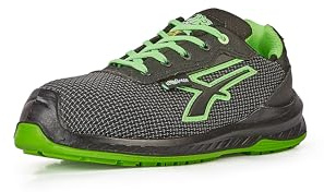 U-POWER Island UK, Sicherheitsschuhe, leicht und bequem, extrem atmungsaktives Nylon, Stichschutz, Infinergy-Einsatz, mit Aluminium-Zehenkappen - 38