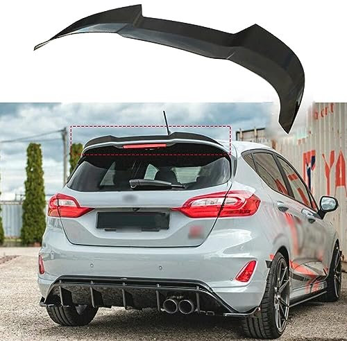 ABS, Auto Heckspoiler, Flügellippe, Dachfenster Kofferraum Nachrüst Dekorationszubehör, Für Fo-rd Fiesta ST MK8 2018-2020