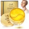 Augenpads,Eye Pads Augenmaske gegen Augenringe Tränensäcke Falten Dunkle Kreise & Puffiness-60 Stück Eye Pads mit Hyaluron & Kollagen für Anti-Aging Gold Maske (Gold)