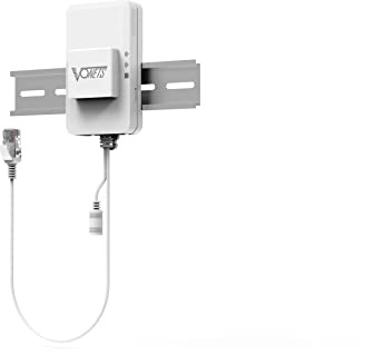 Vonets VAR1200-L Industrial Gigabit Mini Dual Band Smart WiFi Bridge/WLAN Router/WiFi auf Ethernet Adapter 1200Mbps mit 1 Kühlventilator, 2 Gigabit LAN, 1 RJ45, PoE/DC Power Support