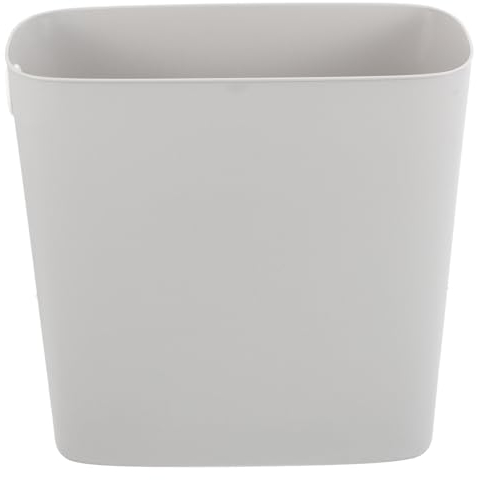 Ciieeo Poubelle De Cuisine Slim Plastique Pour Espace Étroit Poubelle De Salle De Bain Et Bureau Capacité Design Moderne Et Pratique