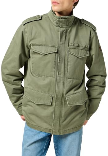 Wrangler Veste de Terrain, Olive, XXL Homme