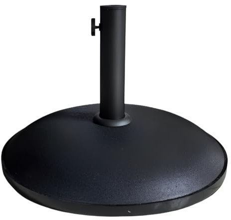 FORNOR 23908 Soporte SOMBRILLA Cemento Negro 25 kg Di