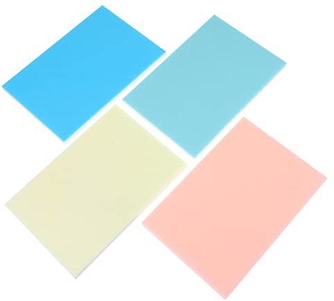 VILLFUL 4stücke Gummiblock Stempel Diy Schnitzblöcke Für Druck Zubehör Gummiblöcke Stempelbausatz Linoleumblock Stempelset Schnitzgummistempel