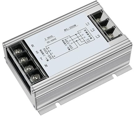 DEBLAN Trasformatore trifase 2,5 KVA 380 V a 220 V 200 V Trasformatore servoazionamento Trasformatore elettronico trifase