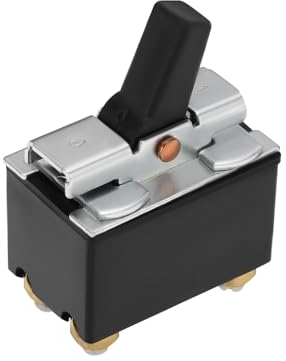 ECSiNG 1PC Angle Grinder Switch 5A 250V/10A 125V Angle Grinder Toggle Switch Replacement Compatible with Skil 9003 9371 9376 Compatible with Ferm