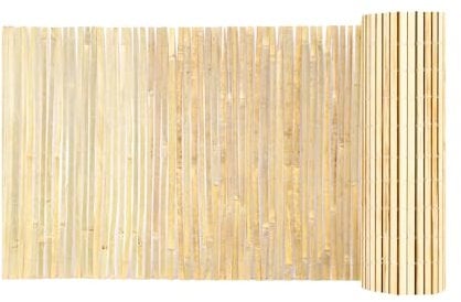 VEVOR Sichtschutz Bambus, Sichtschutzzaun aus 100% natürlichem Bambus, 91 cm hoch x 6 m lang, dekoratives Sichtschutzpaneel aus Bambus, für Garten, Hinterhof, Balkon, Terrasse, Poolseite