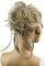 CAISHA XXL Haarteil Haargummi Daisy Dutt Hochsteckfrisuren Mit Geflochtenen Zöpfen Gewellt Kunstfaser Hitzebeständig DM17cm Dunkel Blond Mix G25D