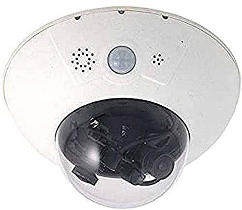 Mx-D16B-F-6D6N119 MOBOTIX, D16B DualDome Kamera 6MP mit Zwei B119 Objektiven (31 Grad Tag/Nacht)