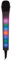 Mr Entertainer Dynamic Vocal Microphone with LED Disco Lights (Black)