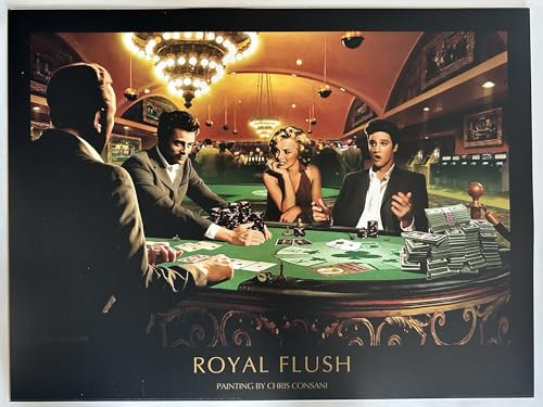 Plakat/Royal Flush (Chris Consani) – James Dean/Marilyn Monroe – 60 x 80 cm Poster / Kunstdruck