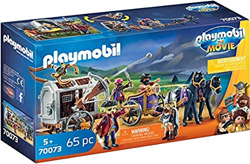 PLAYMOBIL:The Movie 70073 Charlie mit Gefängniswagen, Ab 5 Jahren