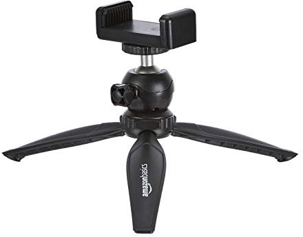 Amazon Basics Smartphone Mini Tripod, black