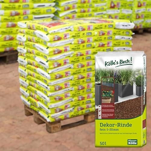 Kölle's Beste! Dekor-Rinde fein, 2250 l gesamt, 45 Sack á 50 l, Palettenware