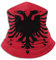 Albanien Flagge Bandanas Magic Stirnband Gesichtsmaske für Staub, Outdoor, Festivals, Sport