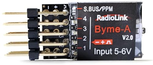 Radiolink Byme-A RC Flight Controller Flugregler Flugzeugstabilisator mit Gyro, 6 Flugmodi 4 Kanäle für A560, 3D Starrflügler, Flugzeuge, Straight Wing, Jet und mehr