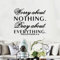 Wandtatto, Wandtattoo Wohnzimmer, Wandsticker Mädchen Jungen Babyzimmer Badezimmer Schlafzimmer Küche Kinderzimmer Sprüche Zitate Wanddeko Vinyl-Kunst Wandaufkleber, Pray About Everything 45.7X38.1cm