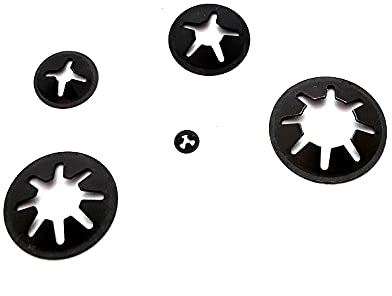 100 Stück Klemmscheiben für Wellen ohne Nut 1,5 mm