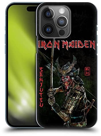 Head Case Designs Offizielle Iron Maiden Album-Cover Senjutsu Harte Rueckseiten Handyhülle Hülle Huelle kompatibel mit Apple iPhone 14 Pro