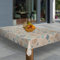 laro Wachstuch-Tischdecke Abwaschbar Garten-Tischdecke Wachstischdecke PVC Plastik-Tischdecken Eckig Meterware Wasserabweisend Abwischbar, Muster:Koralle Strand, Größe:140x200