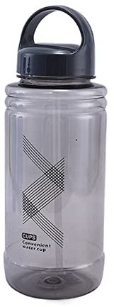 Bouteille d'eau Grande capacité sport bouteille d'eau tasse en plastique de boisson portable bouteille voyage extérieur bouteille d'eau jus de lait de lait Bouteille Isotherme Gourde Sport ( Blue : Gr