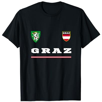 Graz Sport/Fußball Trikot National Pride Austraian T-Shirt