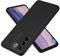 MOJIA Funda para Vivo V40 SE 5G, Carcasa de Teléfono de Silicona Líquida Ultra Delgada, Cover de Anticaída Antihuellas, Protectora Integral para Cámara. Negro