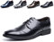 Zapatos Oxford Hombre Derby Zapatillas Vestir Cordones Brogues Zapatos Boda Formales Negocios Casuales 1015 Negro Tamaño 48