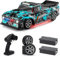 ACAMMZAR Ferngesteuertes Auto, 1:16 25KM/H RC Drift Car, 4WD RC Auto mit LED-Leuchten, Zwei Batterien, Geschenke für ab 4,5,6,7,8 + Jahre Kinder und Erwachsene