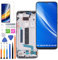 HLYGZX Pantalla de repuesto para Xiaomi Mi 10 Lite 5G LCD TFT M2002J9G M2002J9S XIG01 Display Touch Digitizer Assembly Kit de piezas de reparación (negro con marco)