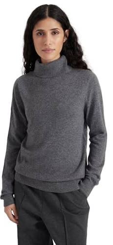Style & Republic Damen Rollkragenpullover aus 100% Kaschmir, Klassische Passform, stilvoller Premium-Cashmere-Feinstrickpullover für Herbst und Winter, Designed in Berlin