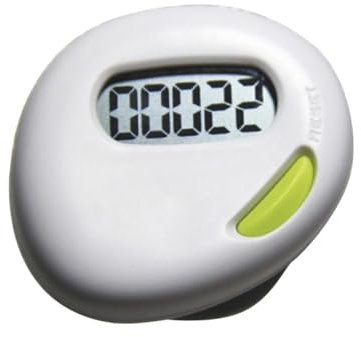 Gogogmee Podomètre Sportif Podomètre Quotidien Gadget De Sport Compteur De Pas Articles De Sport Podomètre Simple Montres De Marche Podomètre Blanche