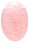 GEMMYDREAM 2.4'' Rose Quartz Healing Crystals Palm Stone Worry Stone, Natural Polished Stone for Massage, Reiki, Stress Relief, and Balancing Meditation Accessories