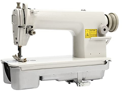 ROMYIX Nähmaschine,DDL-8700-H Industrielle Geradstich-Nähmaschine,Auto-Fadenspannung,Geräuscharmer Motor