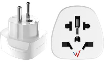 Wonder Full Power - Adaptateur de Voyage - Prises Monde vers Prise Prise EU (Type E/Type F)