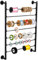 Wand-Organizer mit 7 Ebenen, Geschenkpapierrolle, Wandhalter, Wandmontage, für Blumenladen, Bastelzimmer, Nähzimmer, Metall-Wandregal für Drahtspulen, Stoffschals, Handtücher