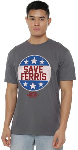 Ferris Bueller Save Ferris Badge Unisex T Shirt