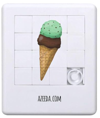 'Double Scoop Ice Cream Cone' Sliding Puzzle (PZ00036281)