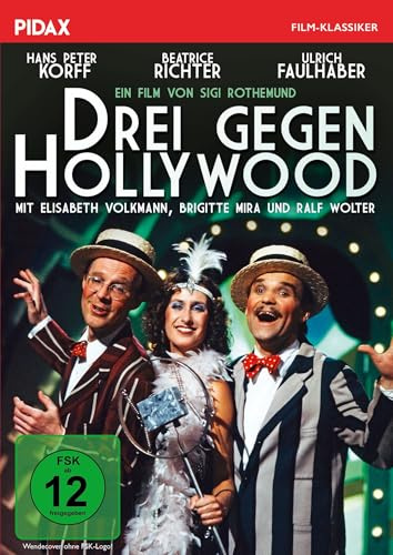 Drei gegen Hollywood / Turbulente Komödie mit absoluter Starbesetzung (Pidax Film-Klassiker) [DVD] [1982]
