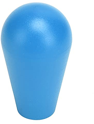 Diyeeni Joystick-Kugelkopf, Amerikanischer Elliptischer Top-Griff mit M6-Schnittstelle, für Ersatzteile von Spielkonsolen-Controllern (BLUE)