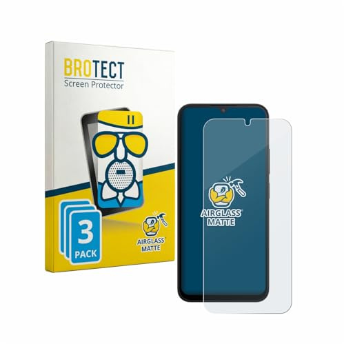 BROTECT Schutzglas für Xiaomi Redmi A7 Pro | 3 Stück Entspiegelnder Displayschutz Made in Germany Schutzfolie Matt Kratzfest 9H Anti-Fingerprint Einfache Montage