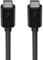 Belkin Thunderbolt 3 - Cable (100 W, cable de USB-C a USB-C, 0.5 m de largo)