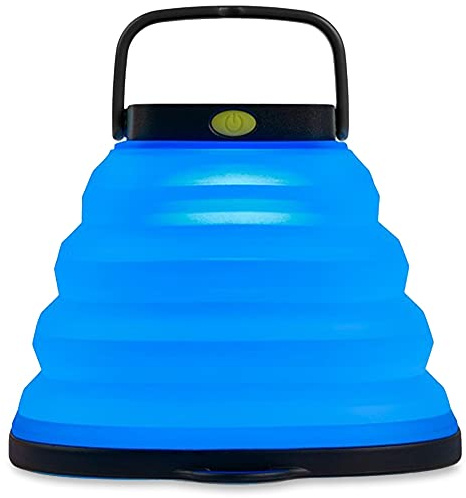 Goal Zero Crush Light Chroma Lantern Collapsible Solar Lantern 3 White Plus Multicolour Fade Plus 6 Colour Modes Turn Campsite Into A Party Built-in Solar Panel Or Charge from Any USB Port,Black