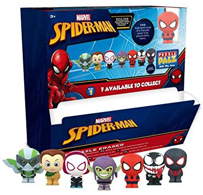 Spiderman Spider-Man Sambro, Palz Radiergummi (SPE-6446), Mehrfarbig 1