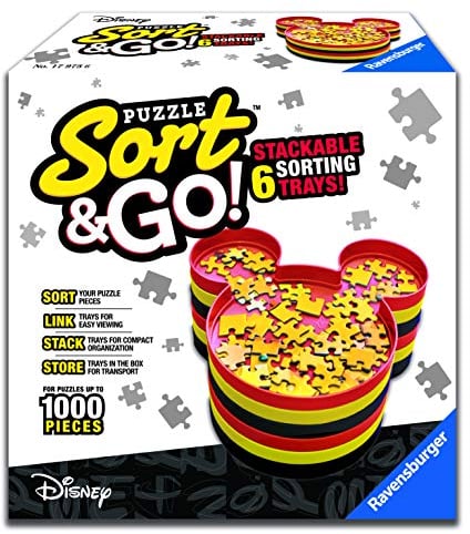 Tavite pentru sortat puzzle Ravensburger - Mickey Sort & Go (17975)